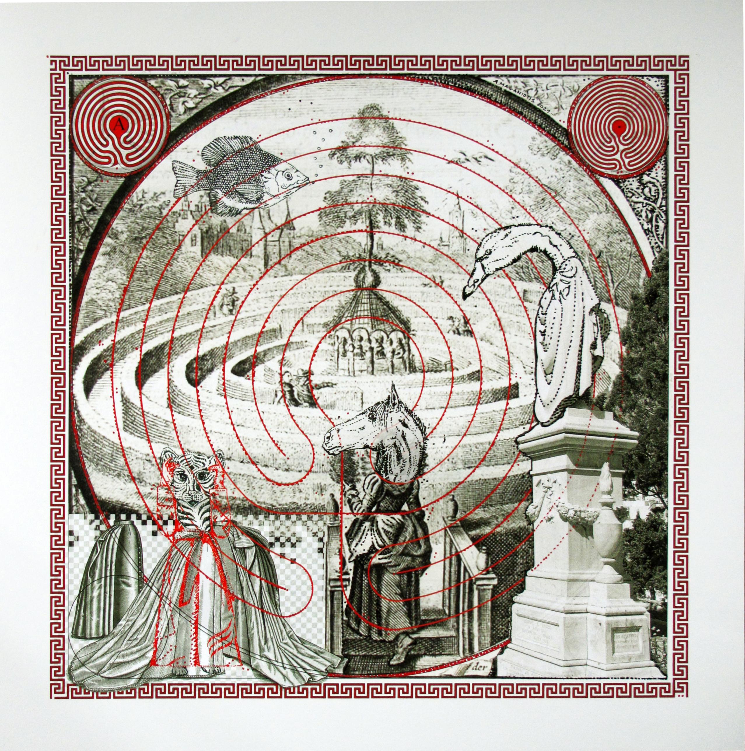 Art Athina 2024 with participating artists  Nino Gogolidze, Itsmi, Iakovos Volkov and AAlexandros Maganiotis - Image 7